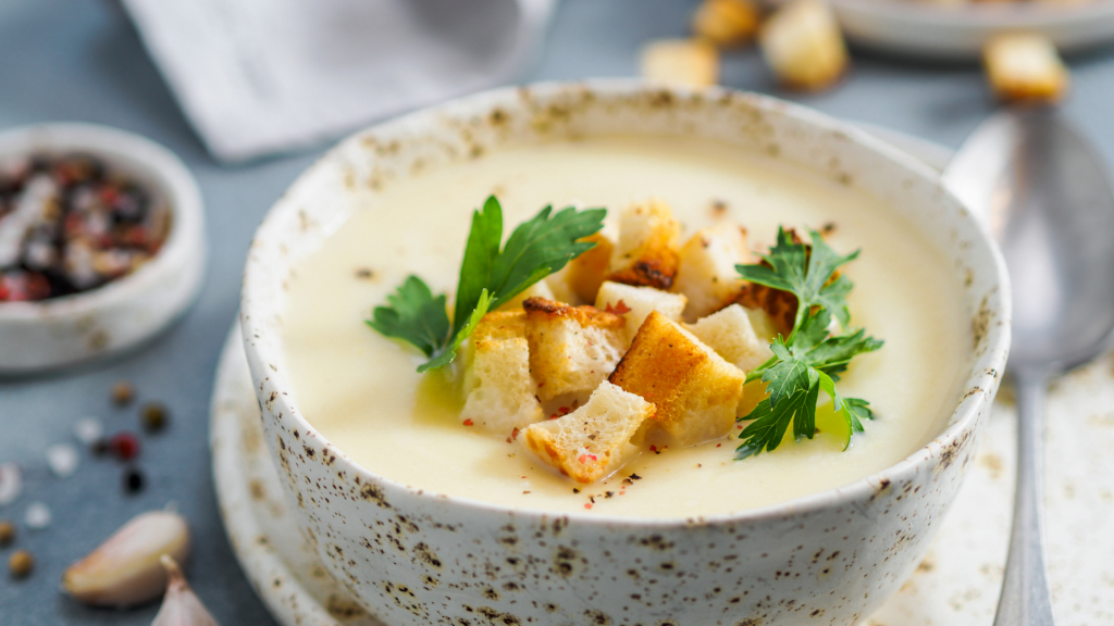 Roasted Cauliflower Soup