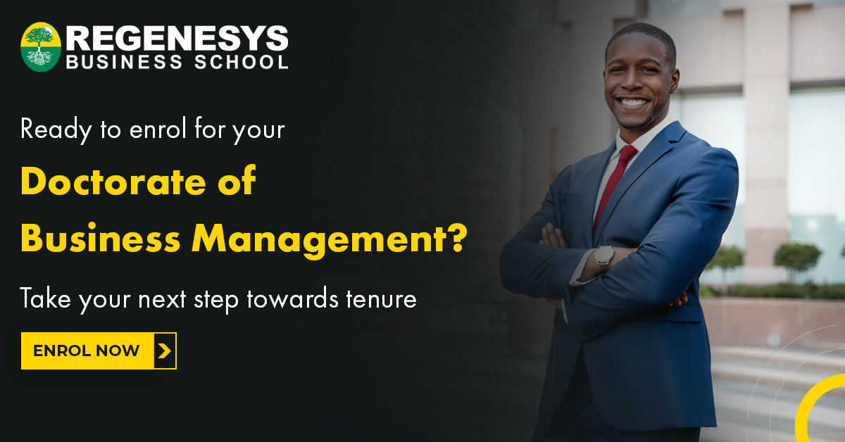 DOCTORATE OF BUSINESS MANAGEMENT