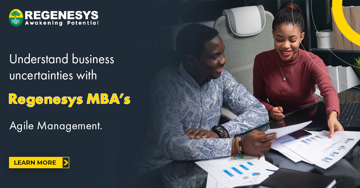 Understand business uncertainties with Regenesys MBA's Agile Management. | Learn More.