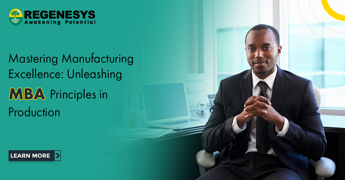 Master in Business Administration courses - Regenesys