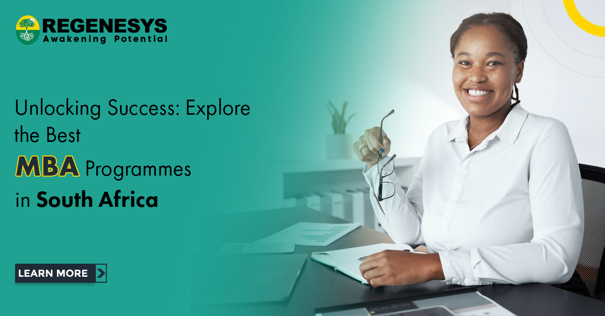 Master in Business Administration courses - Regenesys