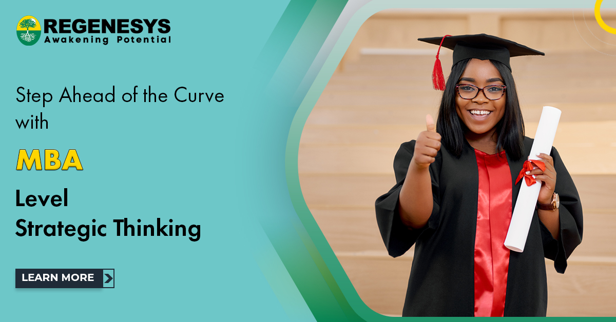 Master in Business Administration courses - Regenesys