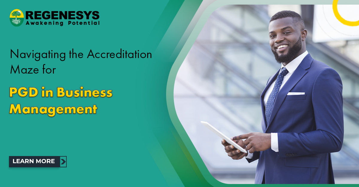 Master in Business Administration courses - Regenesys