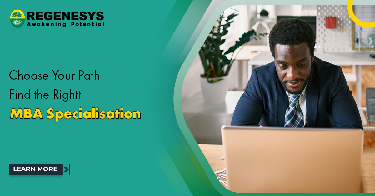 Master in Business Administration courses - Regenesys