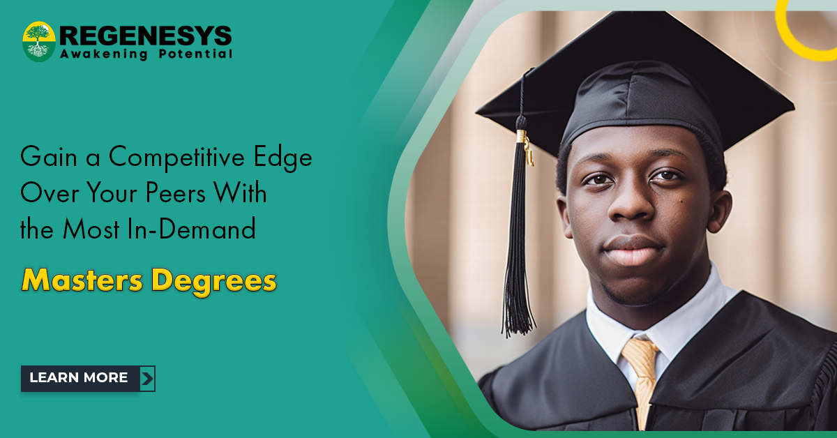 Master's Degree The Most InDemand Specializations Regenesys