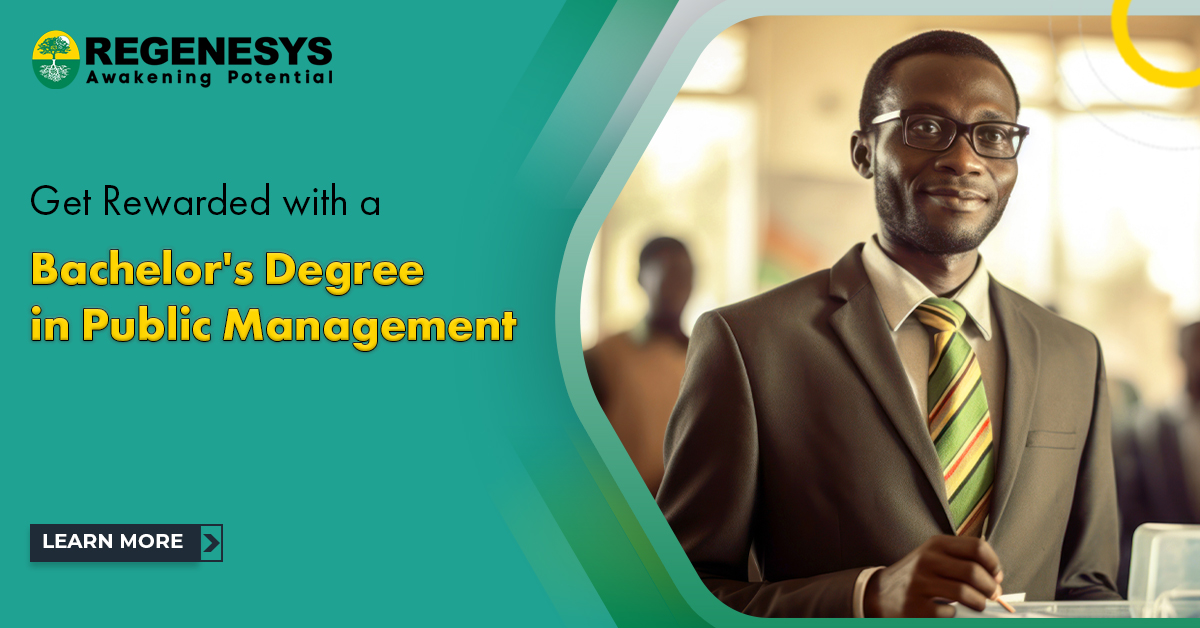 Postgraduate Diploma in Public Management and Regenesys Business School