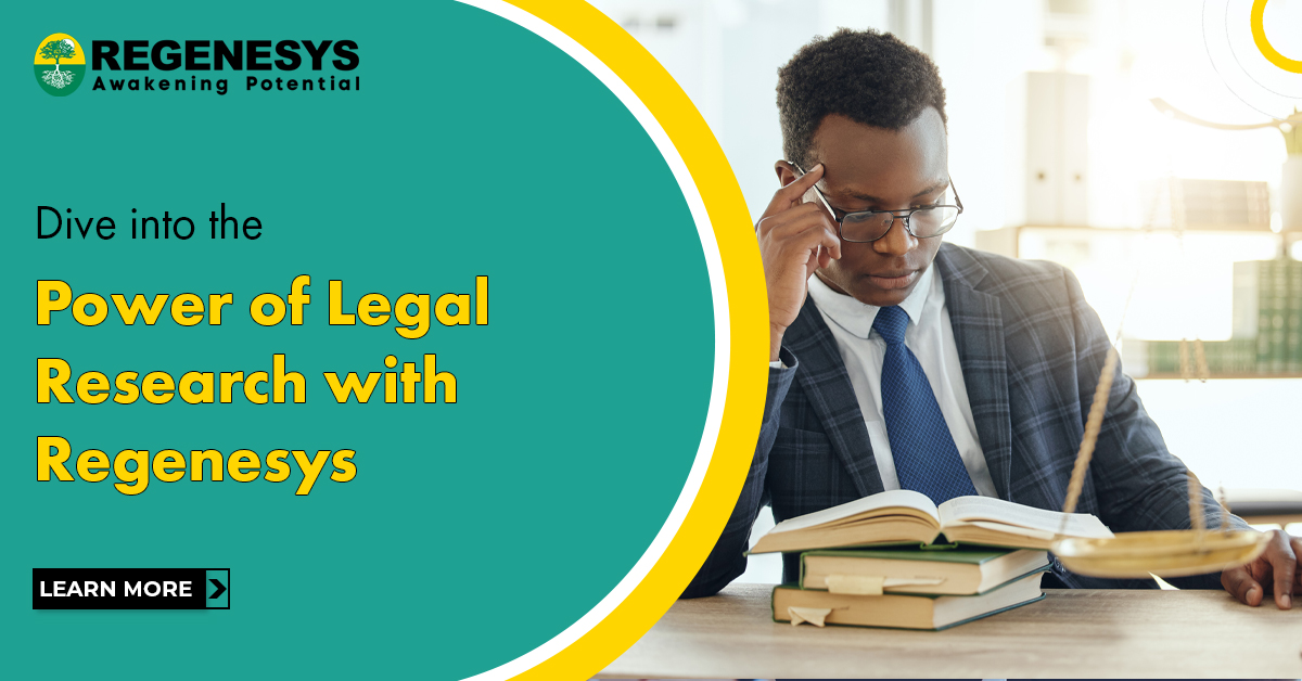 Dive into the Power of Legal Research with Regenesys