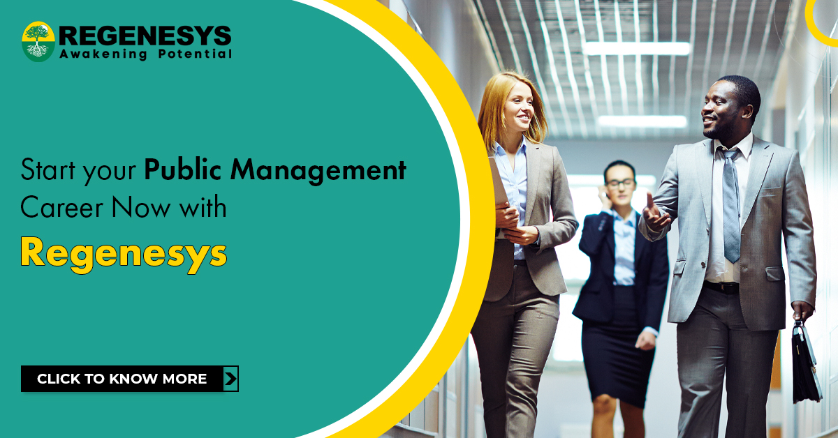Start your Public Management Career Now with Regenesys!