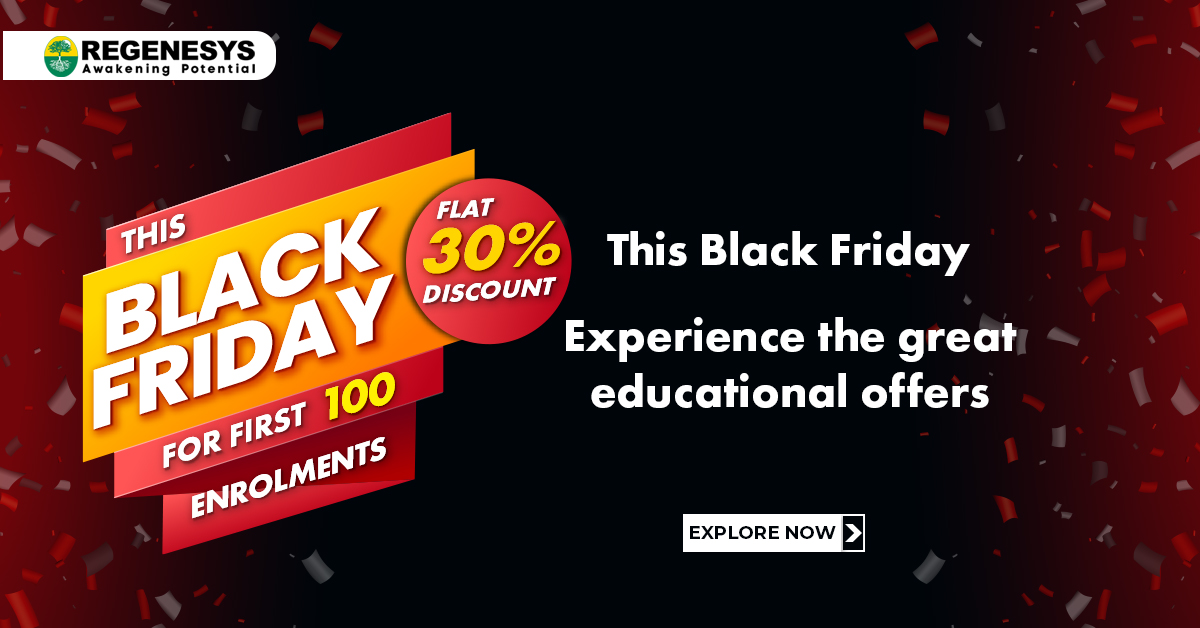This Black Friday, Experience the great educational offers!