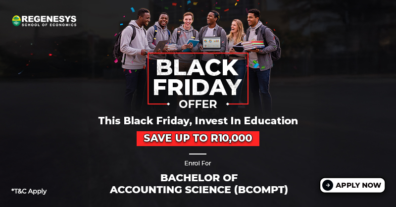 This Black Friday, Invest in Education WIth Regenesys