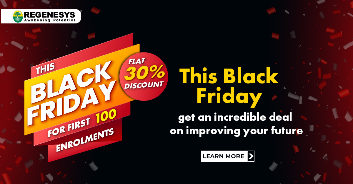 This Black Friday, get an incredible deal on improving your future!