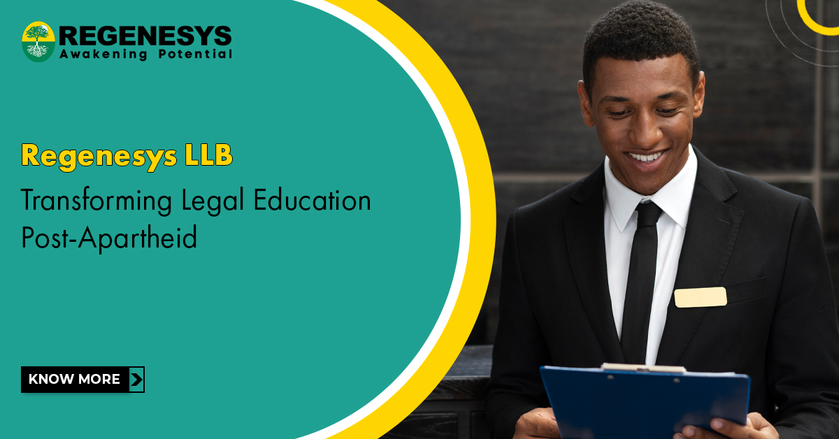 Regenesys LLB: Transforming Legal Education Post-Apartheid!