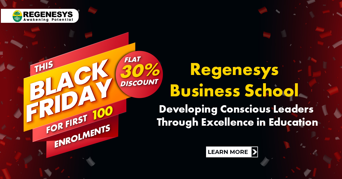 Regenesys Black Friday Offers 2023