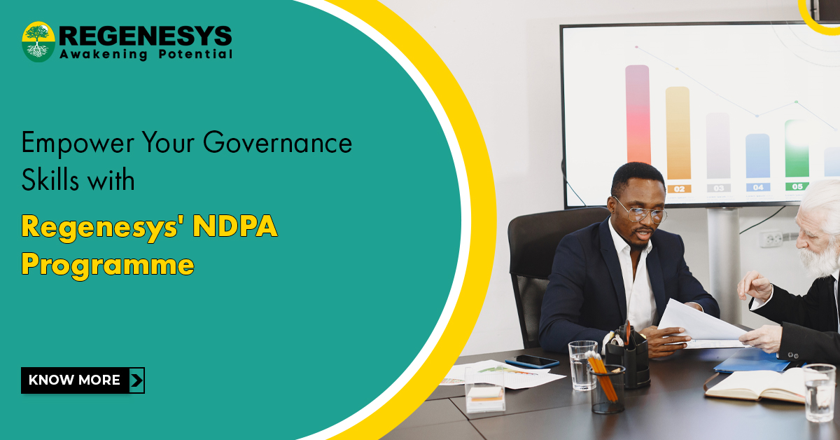 Empower Your Governance Skills with Regenesys' NDPA Programme!