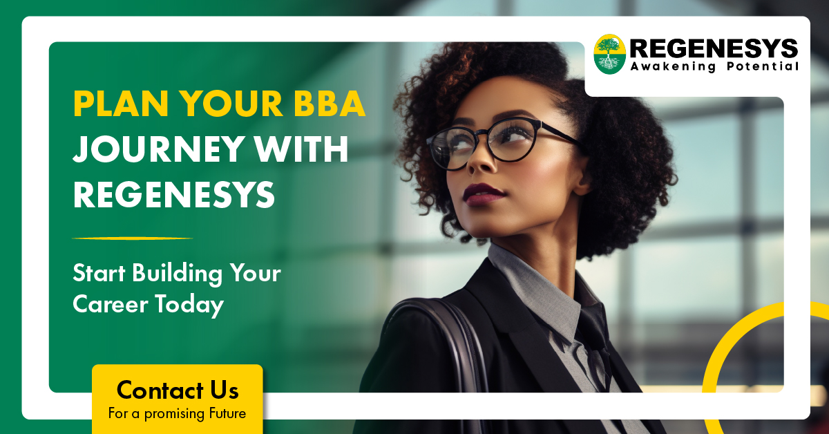 Plan your BBA journey with Regenesys