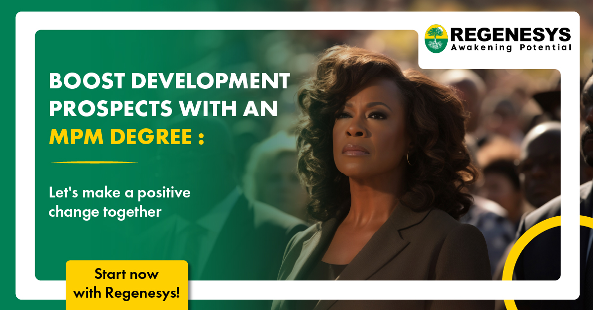 Boost development prospects with an MPM degree