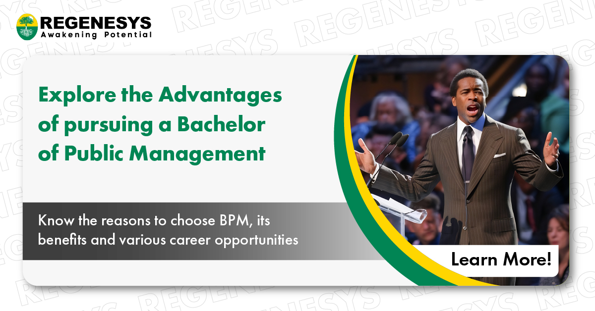 Bachelor of Public Management - Regenesys