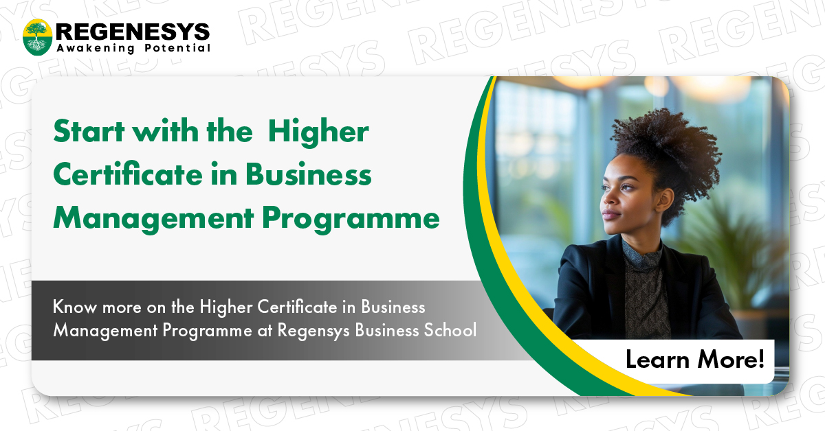 HCBM Programme - Regenesys