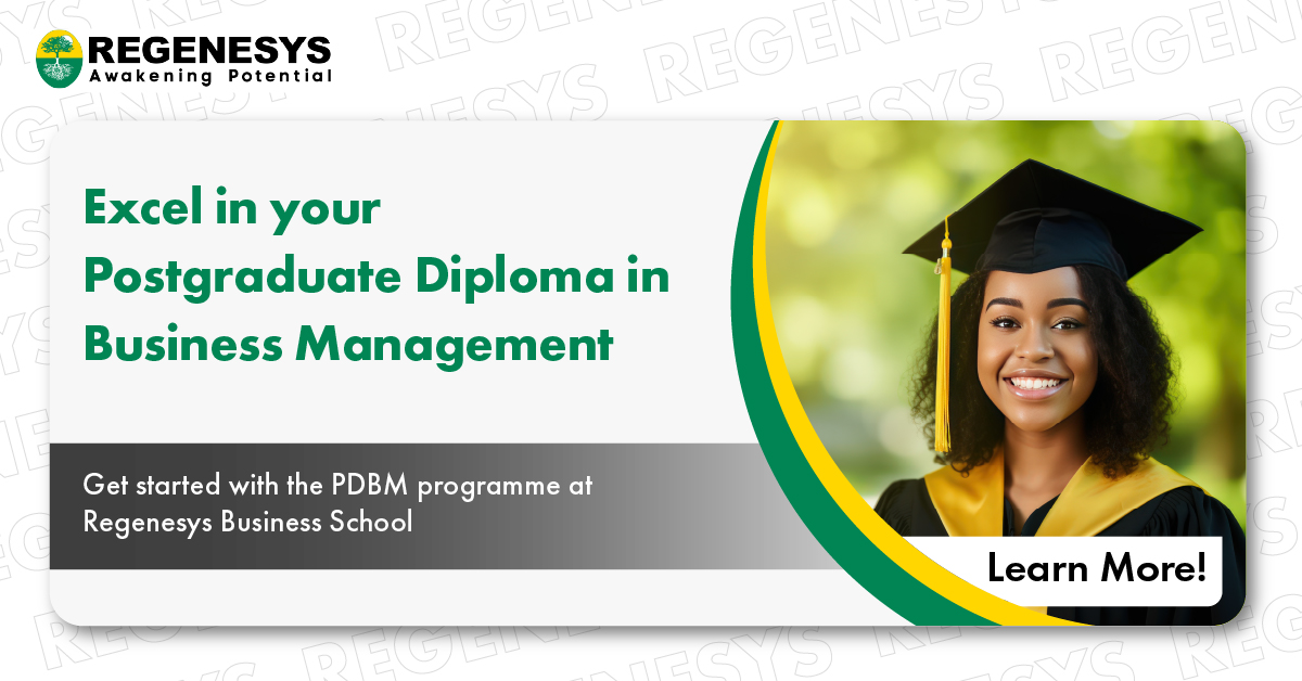 PDBM Programme - Regenesys