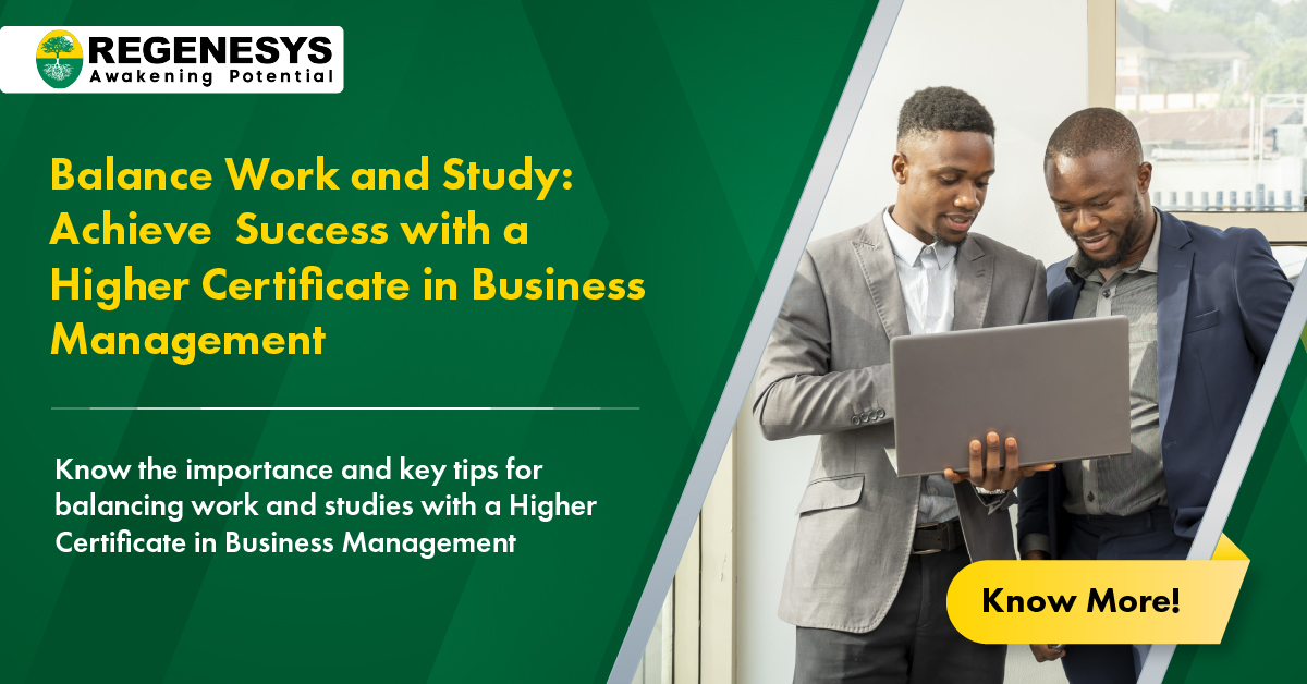 HCBM Programme - Regenesys