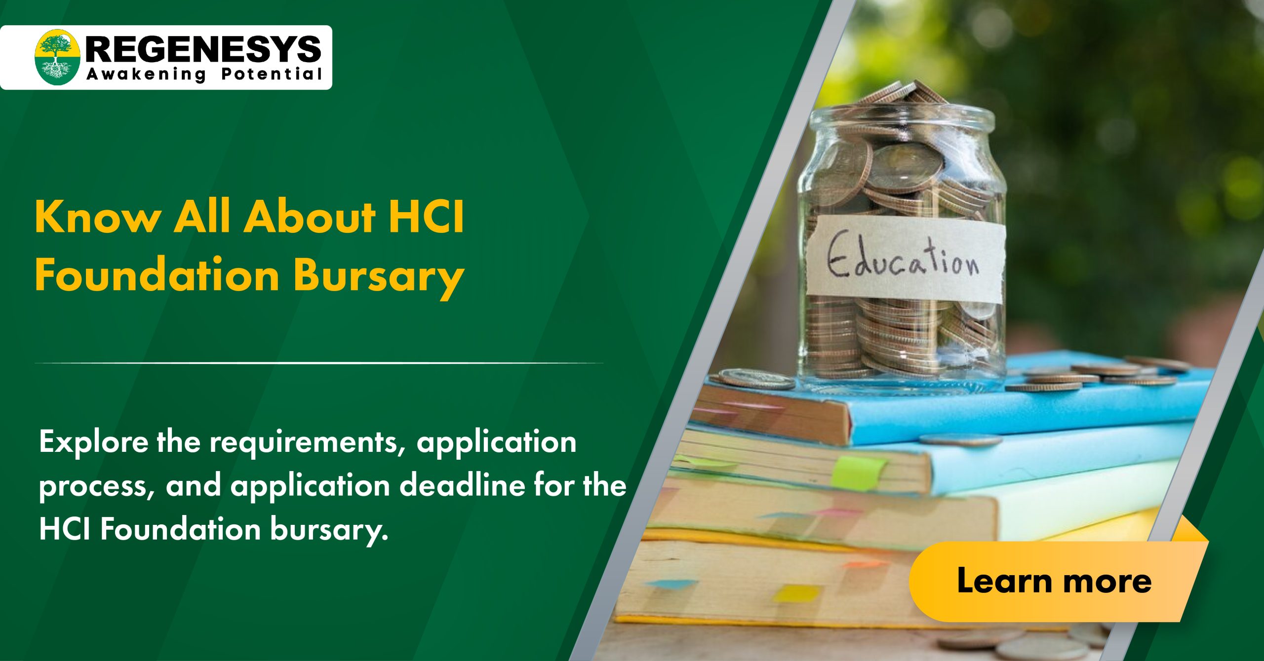HCI Foundation Bursary 2024