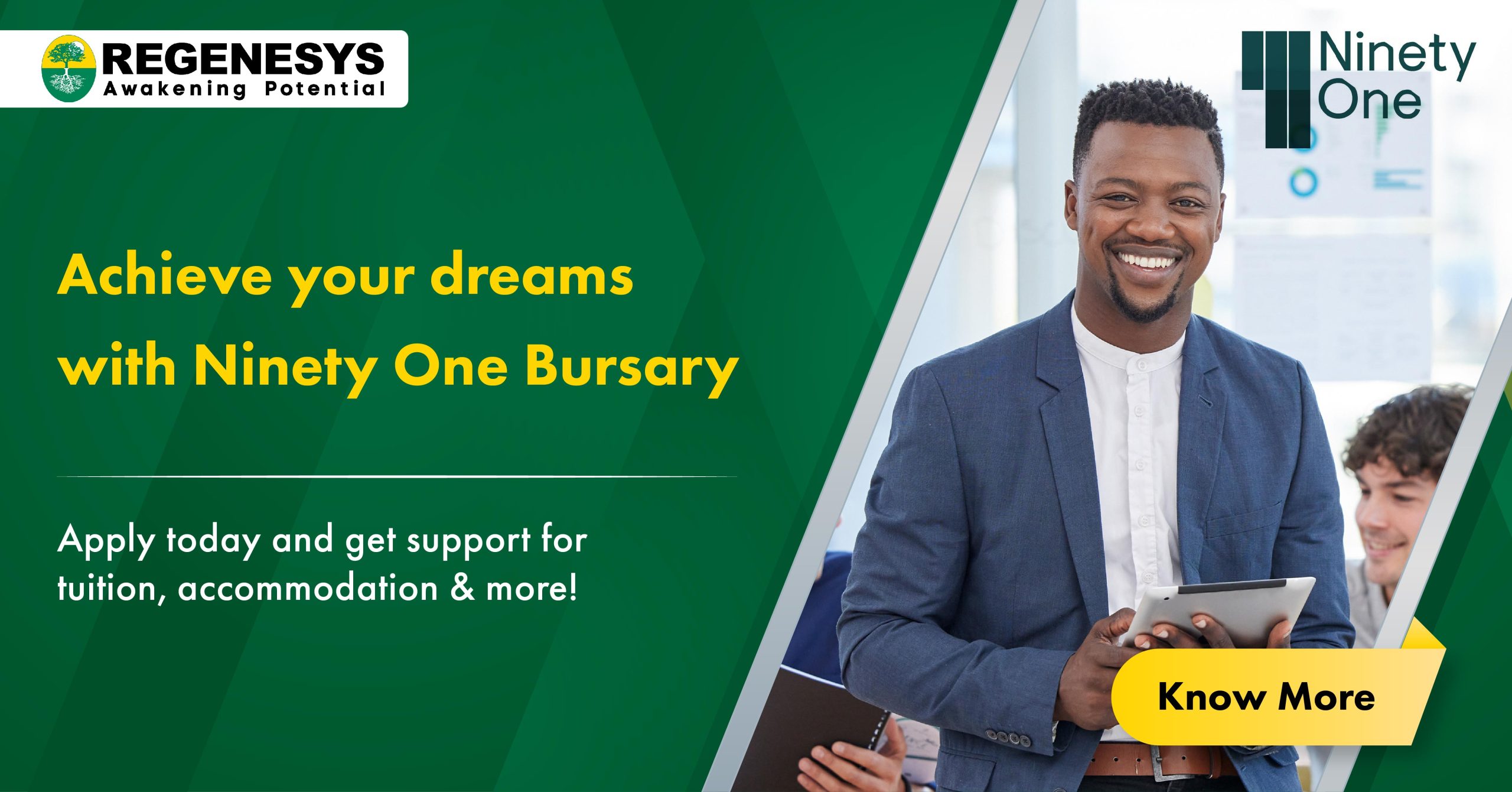 ninety one bursary 2024


