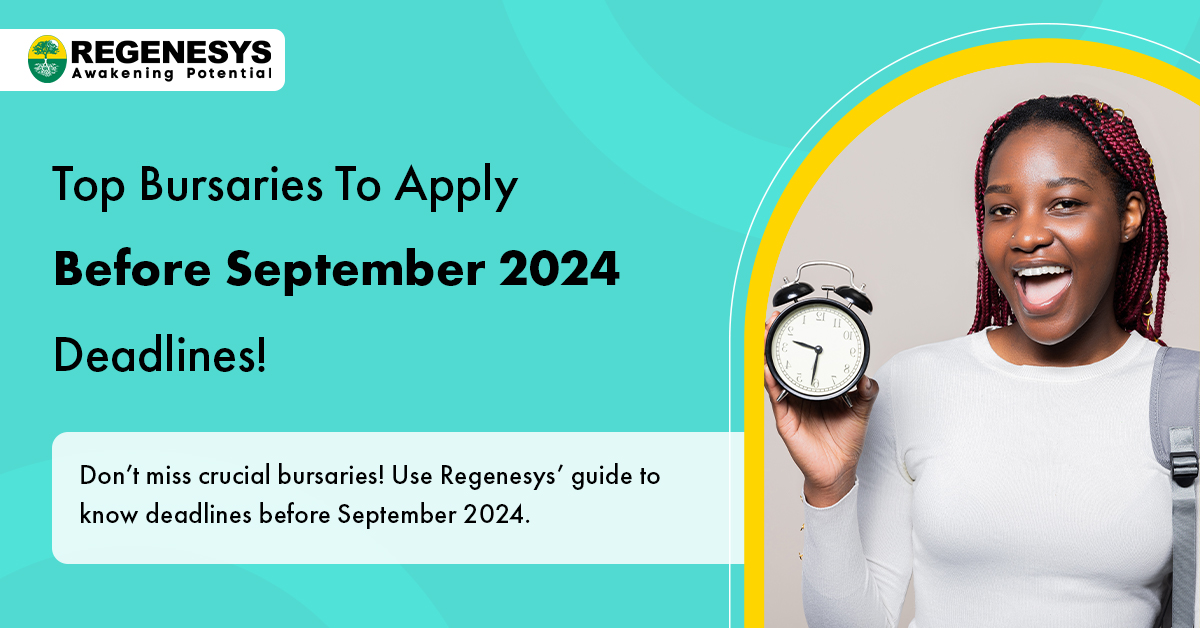 Bursaries Closing in September 2024 South Africa