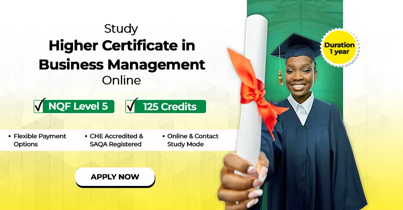 Study Higher certificate in business management online