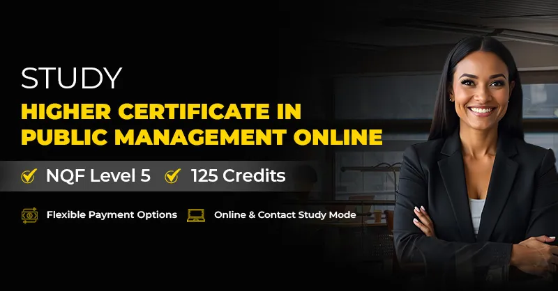 Higher Certificate in Public Management in South Africa