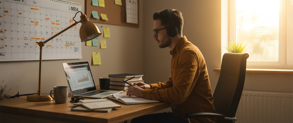 balancing work and MBA