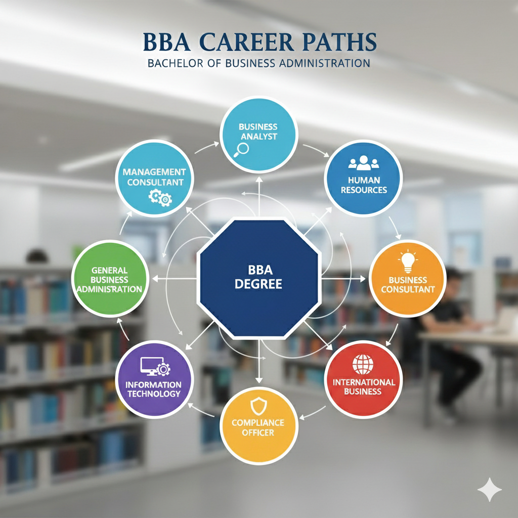 Study BBA online with specialisations in Marketing, Human Resources and Finance
