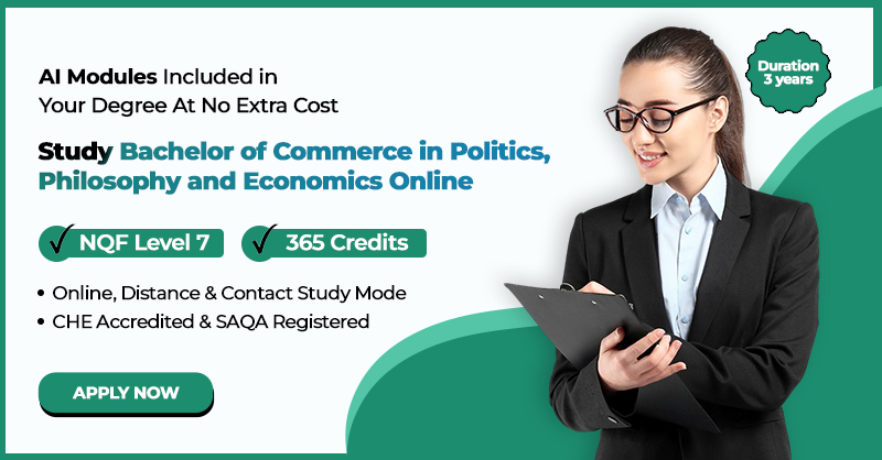 Study Bachelor of Commerce  in Politics, Philosophy and Economics Online With Regenesys