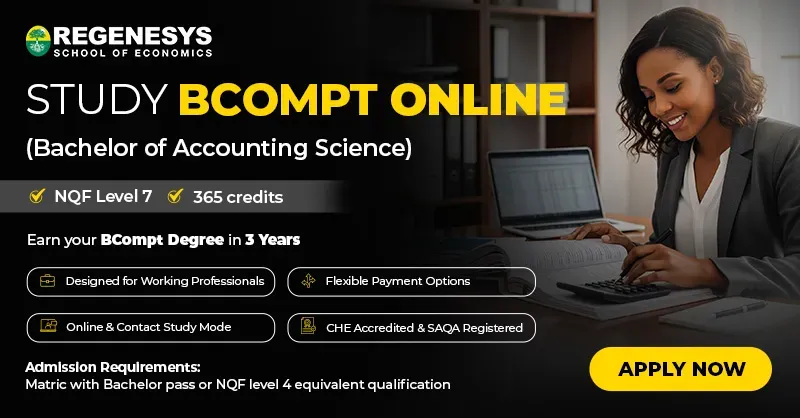Study Bachelor of Accounting Science in South Africa