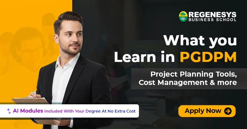 what you learn in PGDPM at Regenesys Education in South Africa