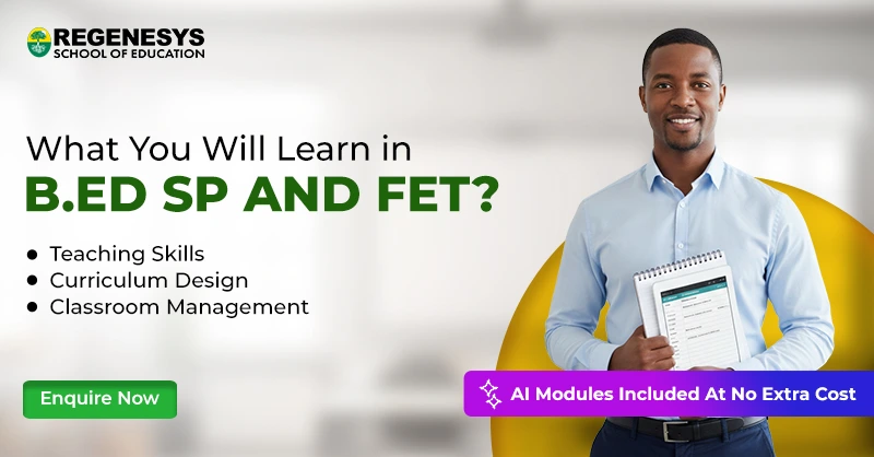 What you will learn in BE.d SP and FET on South Africa