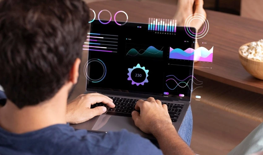 Data science learner analysing data with Python and Power BI