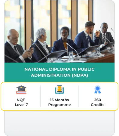 National Diploma in Public Administration