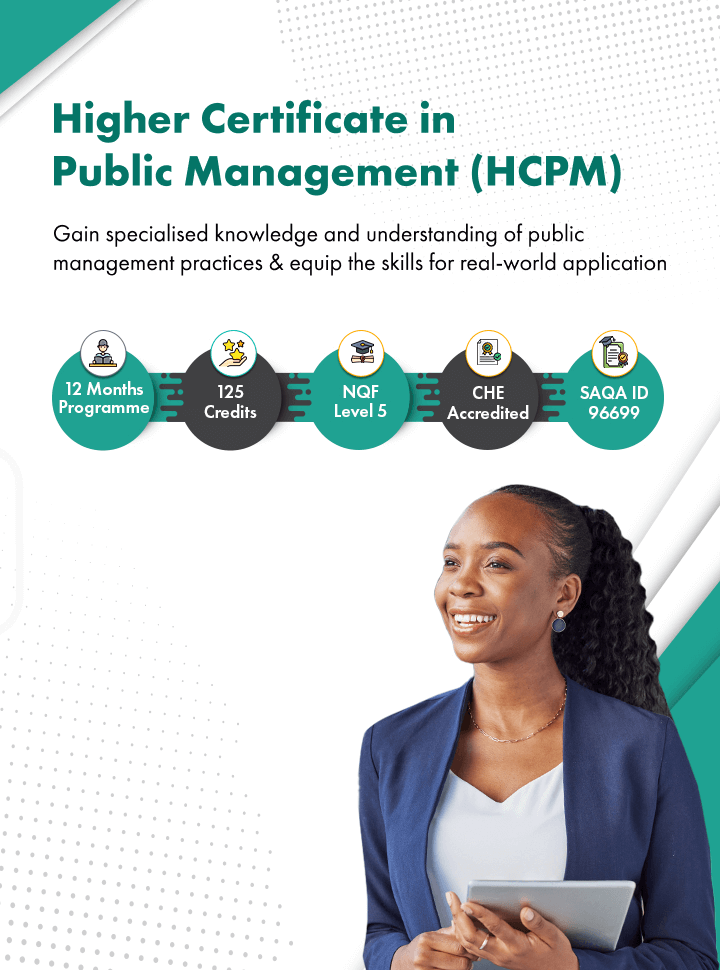 Higher Certificate In Public Management (HCPM)